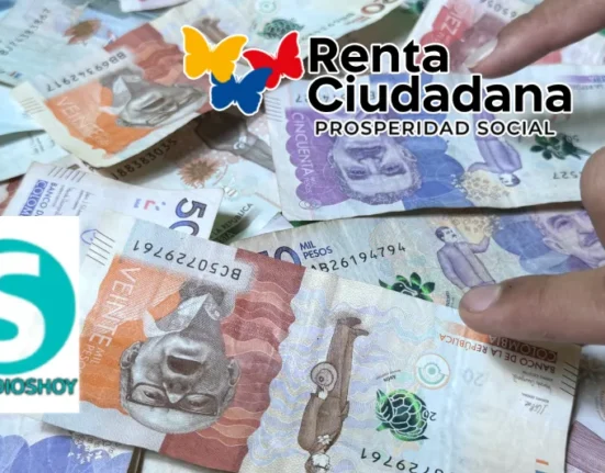 contiene logo de la rc, dinero colombiano y logo de subsidioshoy